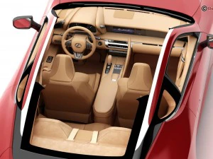 lexus lc 500 us 2018 3D Model