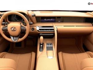 lexus lc 500 us 2018 3D Model