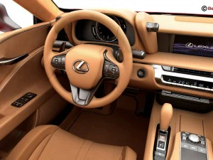 lexus lc 500 us 2018 3D Model
