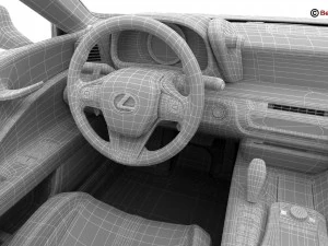 lexus lc 500 us 2018 3D Model