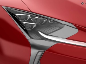 lexus lc 500 us hybrid 2018 Model 3D