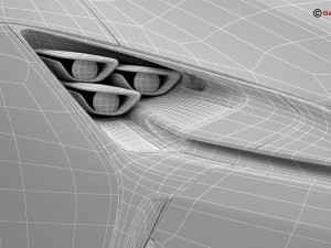 lexus lc 500 us hybrid 2018 Model 3D