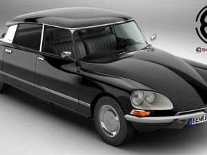citroen ds 23 pallas Modelo 3D