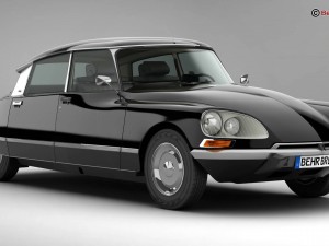 citroen ds 23 pallas Modelo 3D