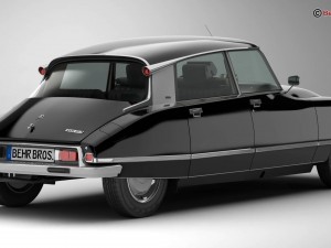 citroen ds 23 pallas Modelo 3D