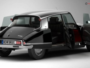citroen ds 23 pallas Modelo 3D