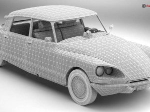 citroen ds 23 pallas Modelo 3D
