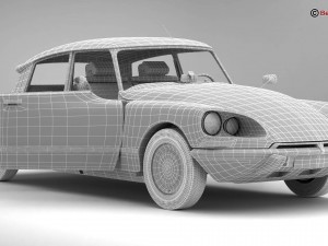citroen ds 23 pallas Modelo 3D