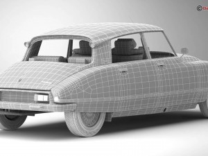 citroen ds 23 pallas Modelo 3D
