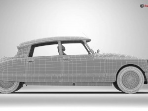 citroen ds 23 pallas Modelo 3D