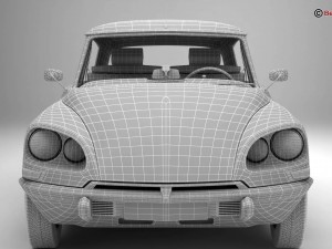citroen ds 23 pallas Modelo 3D