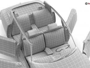 citroen ds 23 pallas Modelo 3D