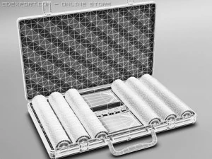 Pokerkoffer 3D Modell