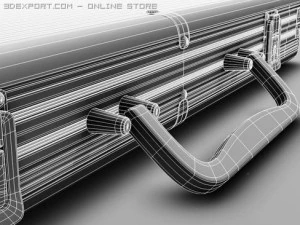 Pokerkoffer 3D Modell