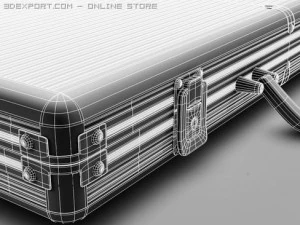 Pokerkoffer 3D Modell