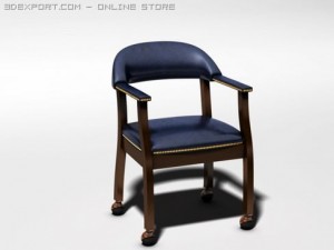 casino chair 3D Model