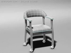casino chair 3D Model
