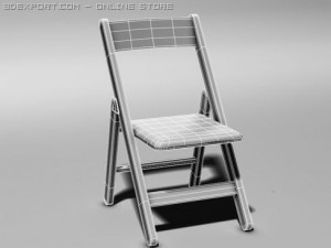 folding chair 3D Модель