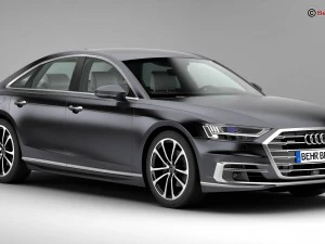 audi a8 2018 3D Model