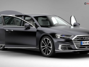 audi a8 2018 3D Model