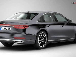 audi a8 2018 3D Model