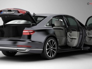 audi a8 2018 3D Model