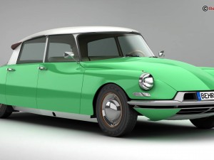 citroen ds 19 3Dモデル