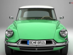 citroen ds 19 3Dモデル