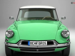 citroen ds 19 3D Model