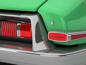 citroen ds 19 3D Model