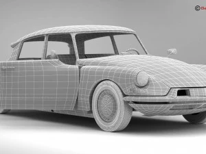 citroen ds 19 3D Model