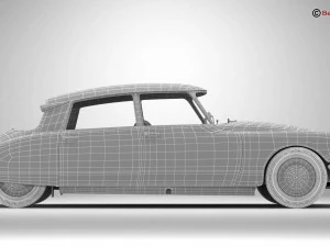 citroen ds 19 3D Model