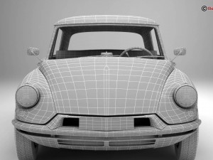 citroen ds 19 3Dモデル