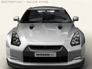 nissan gtr 3D Model