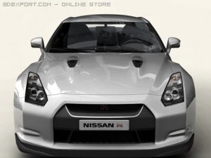 nissan gtr 3D Model