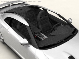 nissan gtr 3D Model