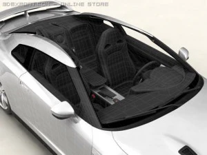 nissan gtr 3D Model