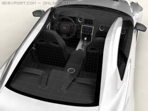 nissan gtr 3D Model