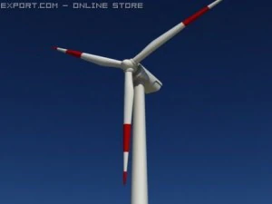 wind turbine land realtime 3D Model