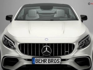 mercedes s class coupe amg s63 2018 Model 3D