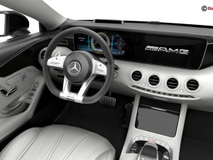 mercedes s class coupe amg s63 2018 Model 3D
