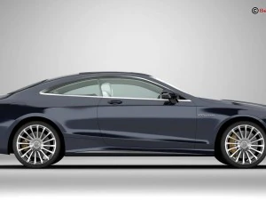 mercedes s class coupe amg s65 2018 3D Model
