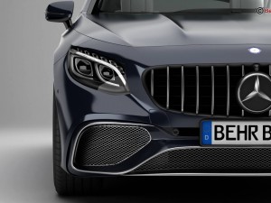 mercedes s class coupe amg s65 2018 3D Model