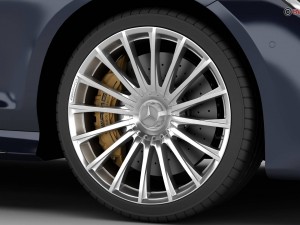 mercedes s class coupe amg s65 2018 3D Model