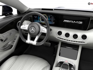 mercedes s class coupe amg s65 2018 3D Model