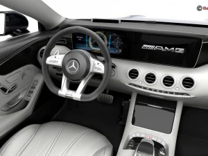 mercedes s class coupe amg s65 2018 3D Model