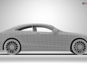 mercedes s class coupe amg s65 2018 3D Model