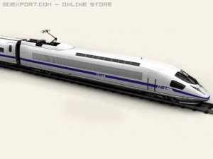 generic high speed train 3Dモデル