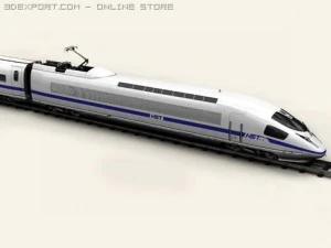 generic high speed train 3D Model