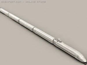 generic high speed train 3D Model